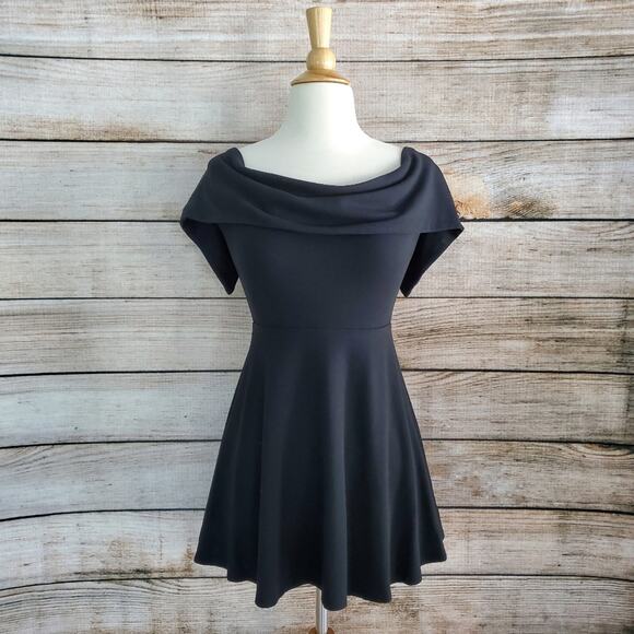 Revolve LPA 265 Black Off the Shoulder Mini Dress Womens Size XSmall - Picture 1 of 9